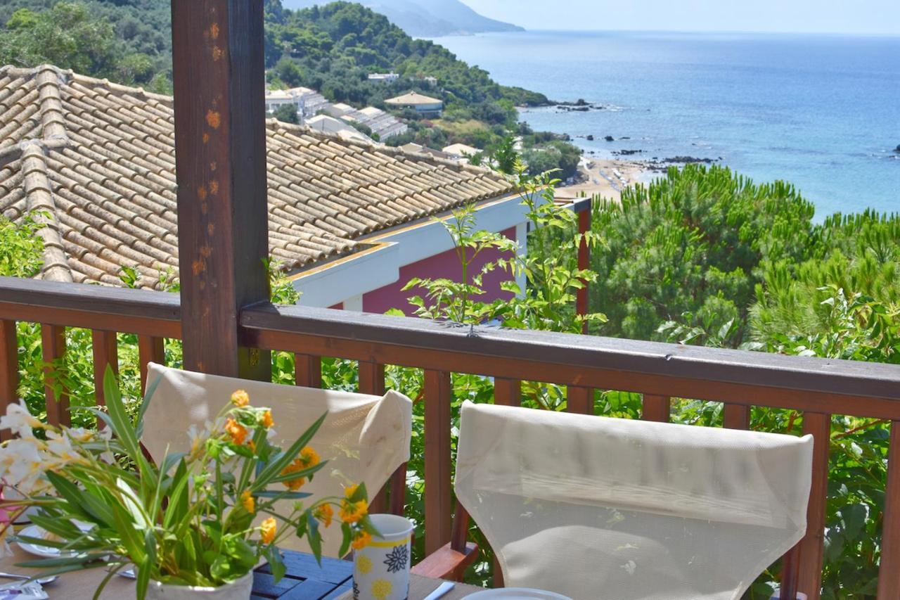 Corfu Resorts Apartments Pelekas Eksteriør bilde