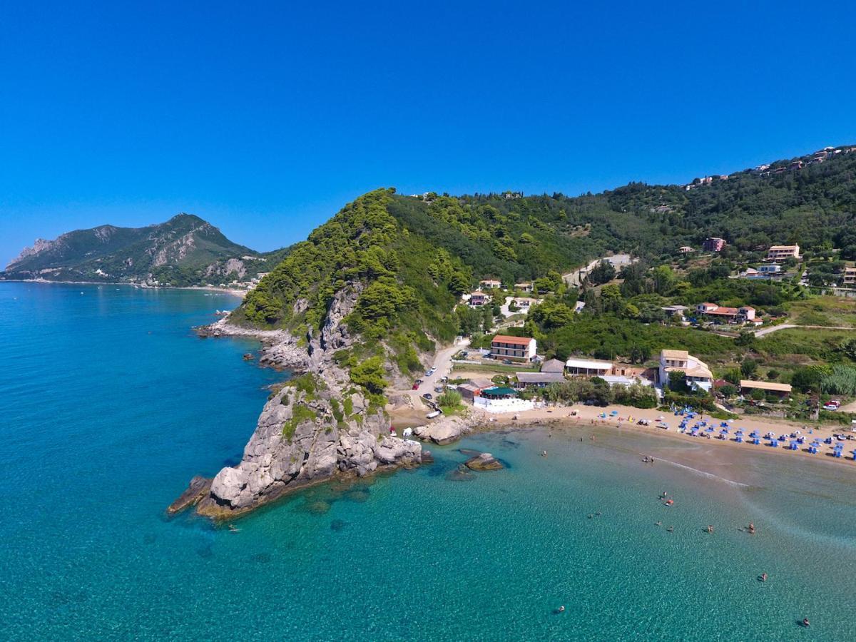 Corfu Resorts Apartments Pelekas Eksteriør bilde